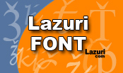 Lazuri Font - Lazca yazı karakterleri